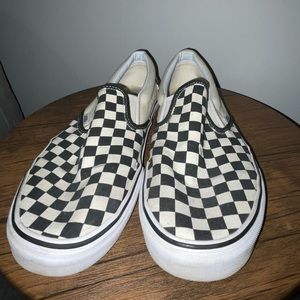 Checkered Vans